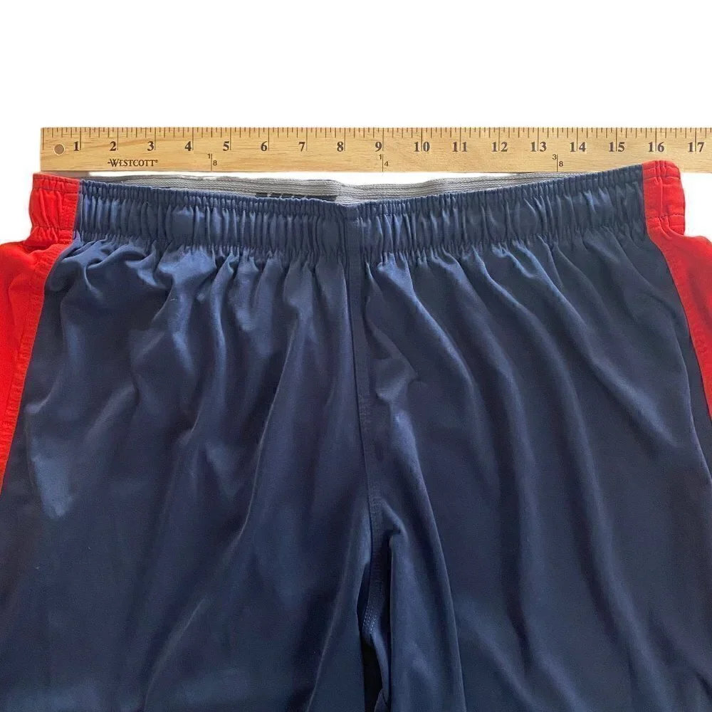 Nike Arizona Wild Cats Basketball Mens Shorts Blue Red Dri-Fit Logo Size XL?
